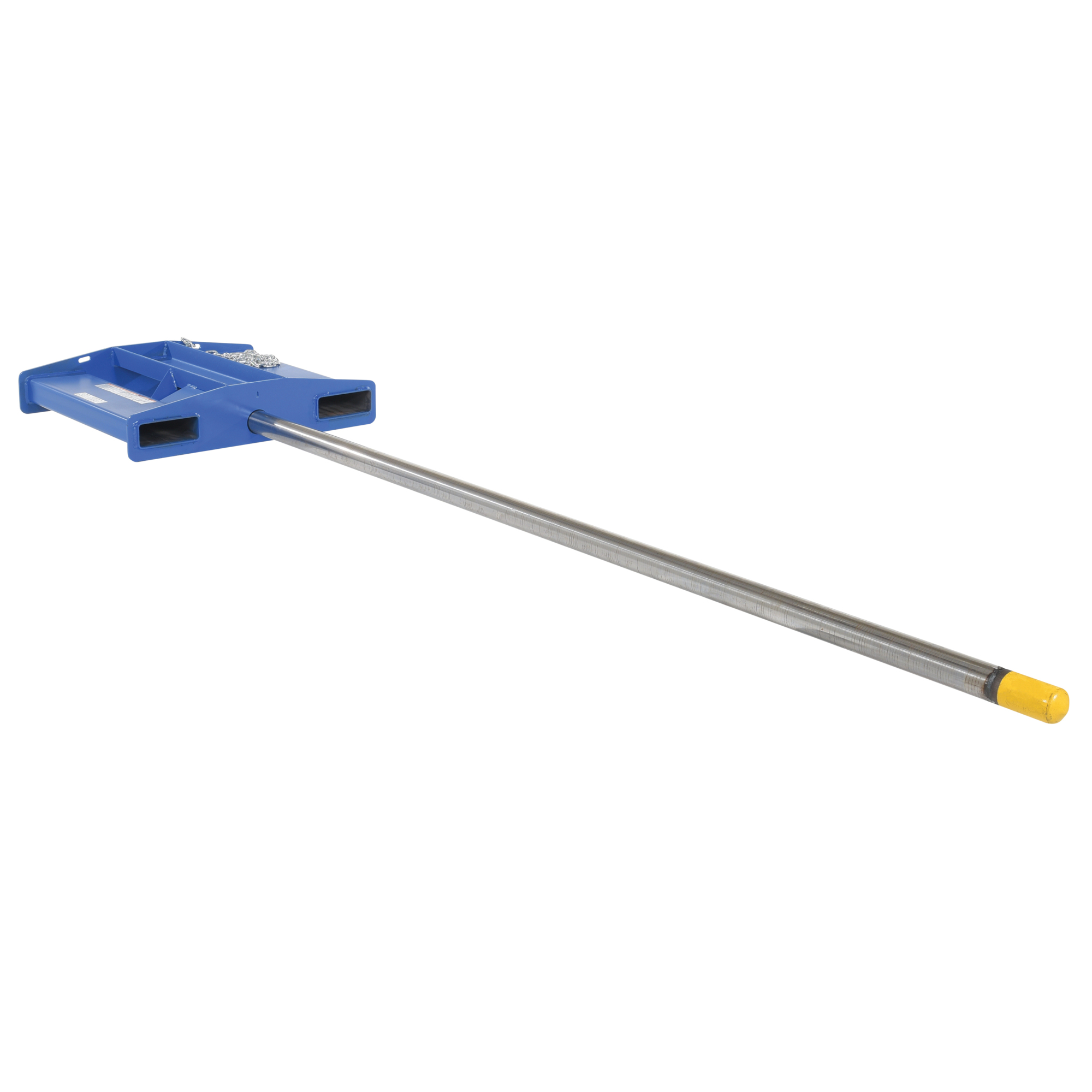 Vestil Steel Rug Ram Boom — Fork Mounted, 96in. Length, 2500-Lb. Capacity, Blue, Model# CRF-96